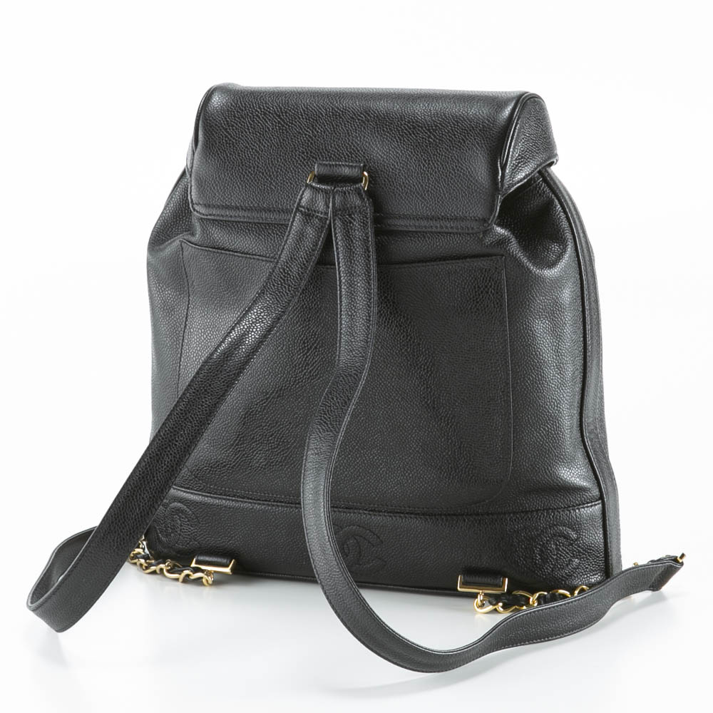 ヴィンテージ・中古】シャネル CHANEL バックパック トリプルココ型 