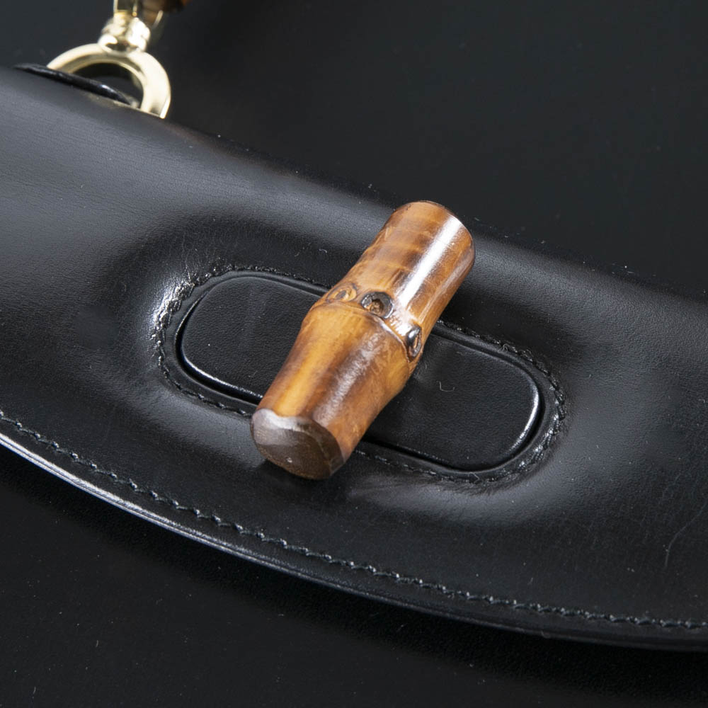 ヴィンテージ・中古】グッチ GUCCI ハンド・トートバッグ バンブー 