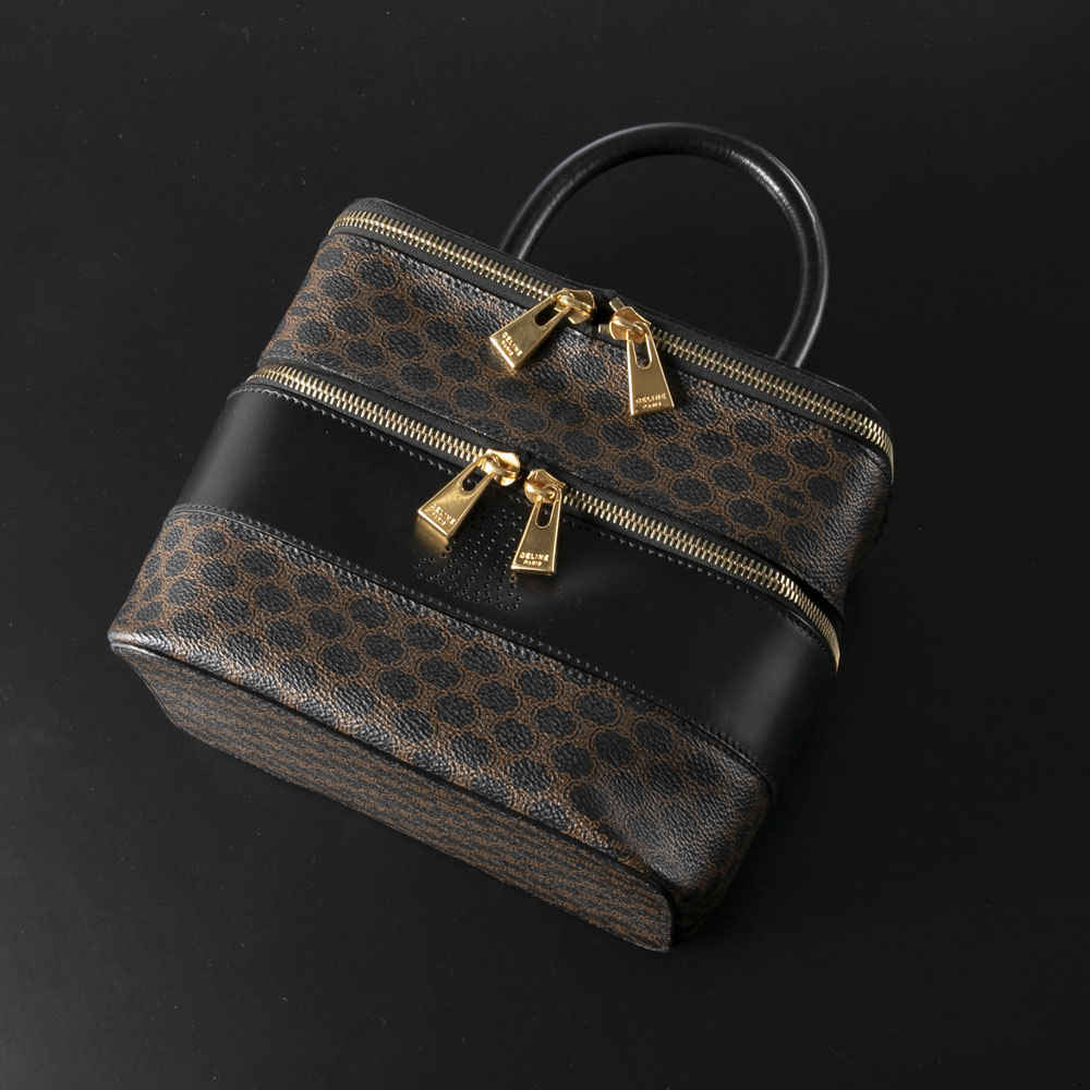 ヴィンテージ・中古】セリーヌ CELINE ハンド・トートバッグ PVC