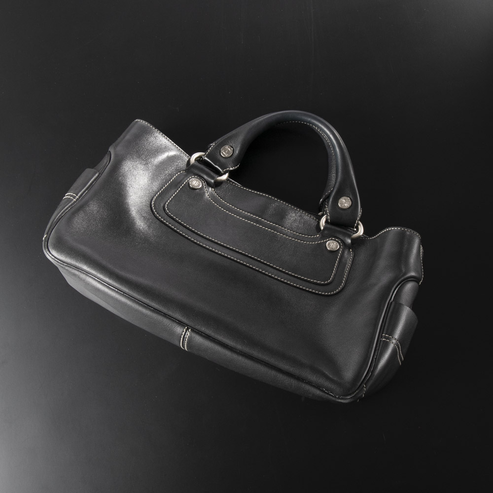 今日の超目玉】 セリーヌ CELINE 本物 希少 ブギーバッグ 美品