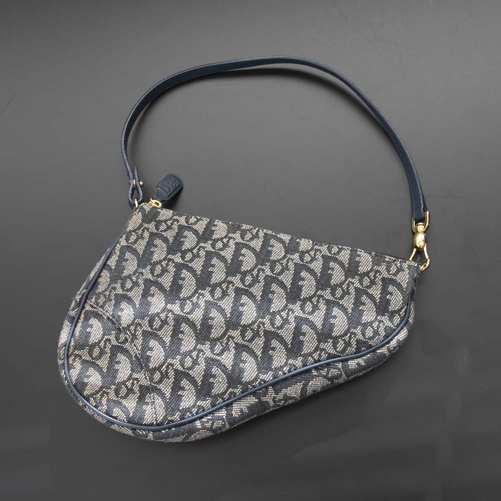 日本総代理店  ディオール　トロッター柄　ミニハンドバッグ　ポーチ Dior ハンドバッグ