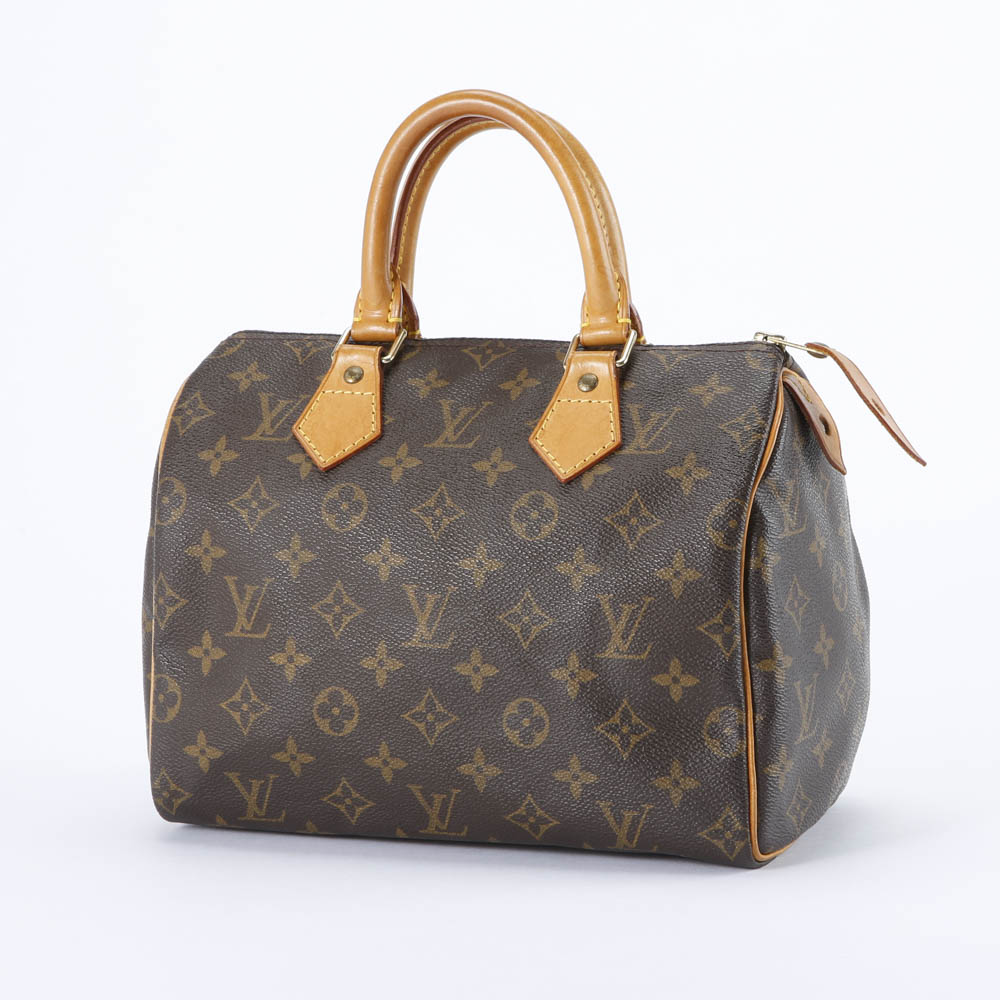 【新品】 LOUIS VUITTON ルイヴィトン スピーディ25 ハンドバッグ モノグラム キャンバス www.plantan.co.jp