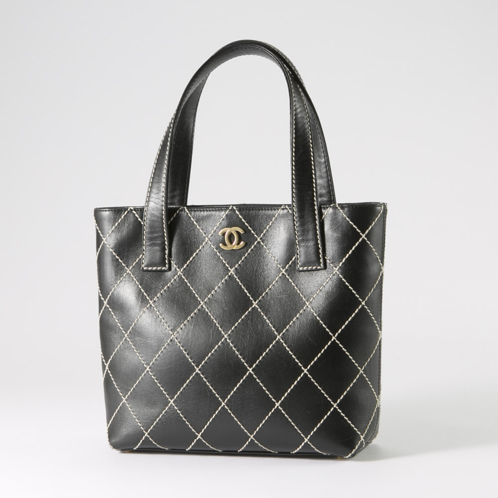 ヴィンテージ・中古】シャネル CHANEL ワイルドステッチトートバッグ