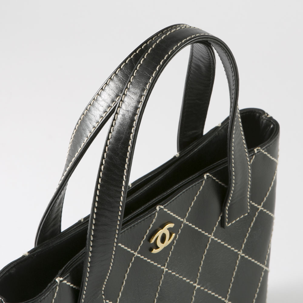 ヴィンテージ・中古】シャネル CHANEL ワイルドステッチトートバッグ