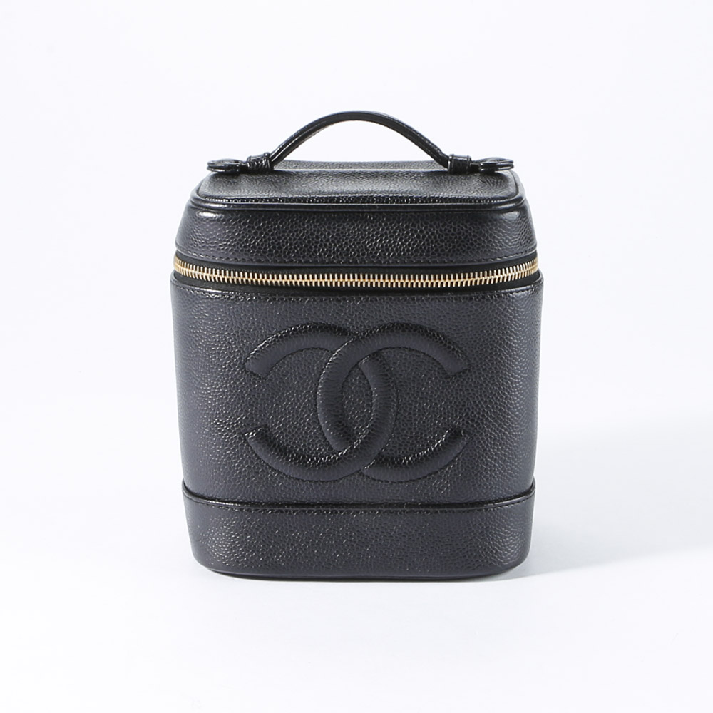 【ヴィンテージ・中古】シャネル CHANEL ハンド・トートバッグ キャビアスキンバニティ A01998【FITHOUSE ONLINE SHOP】