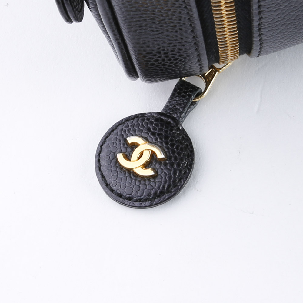 【ヴィンテージ・中古】シャネル CHANEL ハンド・トートバッグ キャビアスキンバニティ A01998【FITHOUSE ONLINE SHOP】