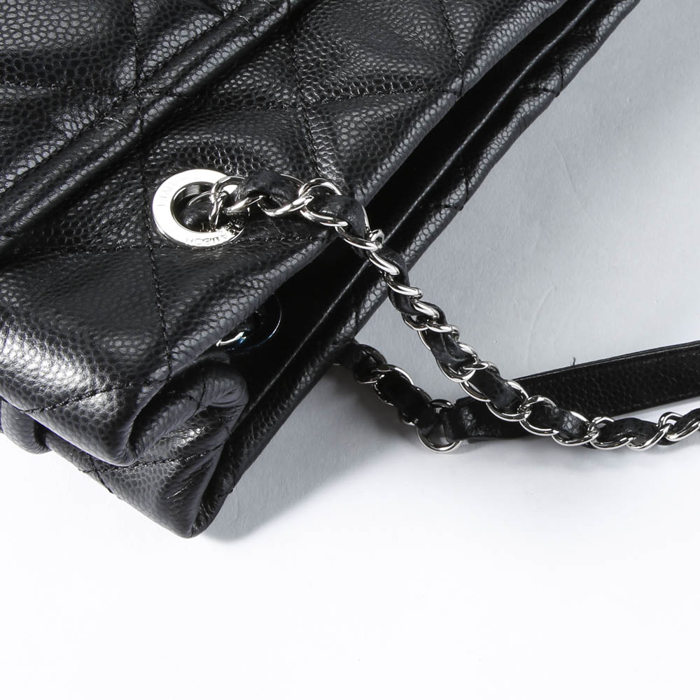 【ヴィンテージ・中古】シャネル CHANEL キャビアチェーントートバッグ A67290【FITHOUSE ONLINE SHOP】