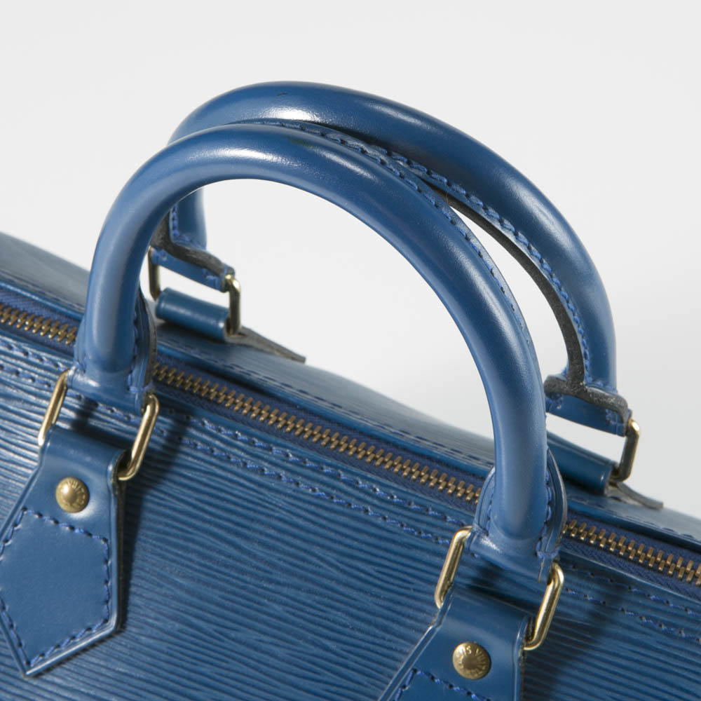 ファッション通販 ルイヴィトン バック バッグ ブルー スピーディー25 エピ M43015 ハンドバッグ