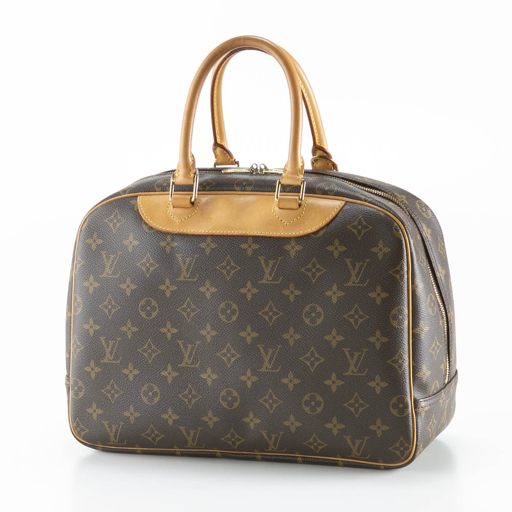 美品『USED』 
LOUIS VUITTON ルイ・ヴィトン 
 ドーヴィル M47270 ボストンバッグ 
モノグラムキャンバス モノグラム