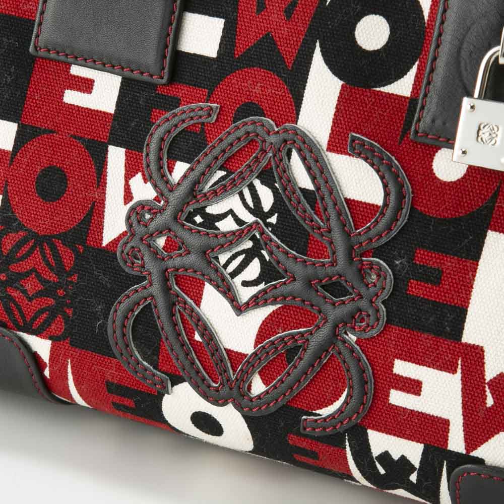 LOEWE ロエベ　ポロシャツ　アナグラム　総柄　ヴィンテージ