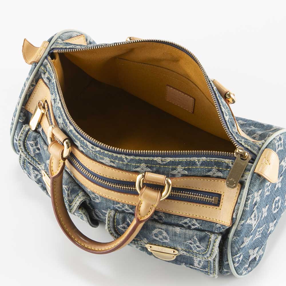 【LOUIS VUITTON】ルイ・ヴィトン M95019　ネオスピーディデニム　ミニボストン