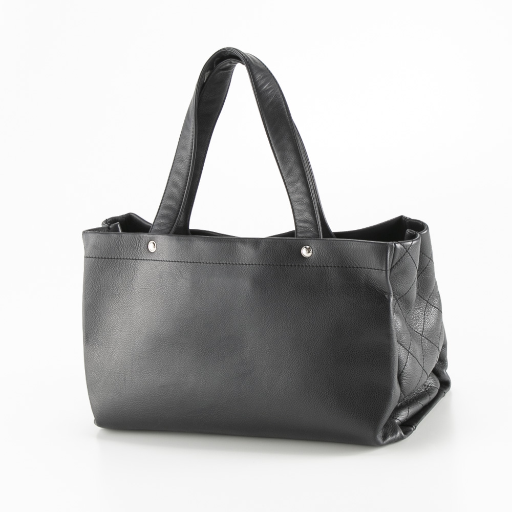 ヴィンテージ・中古】シャネル CHANEL デカココキャビアスキントート