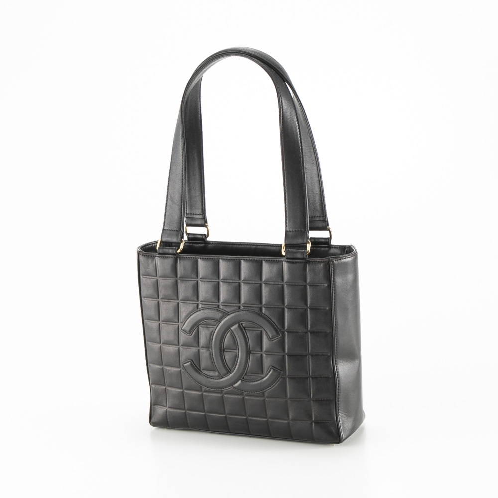 CHANEL チョコバー キャビアスキンボストンバック