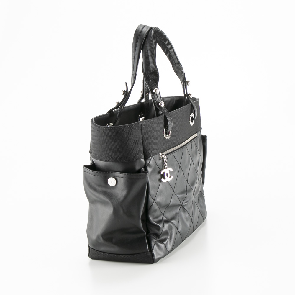ヴィンテージ・中古】シャネル CHANEL パリビアリッツ MM ポケット付き