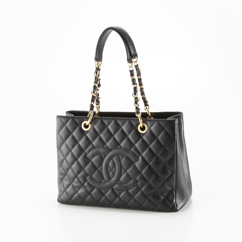 【ヴィンテージ・中古】シャネル CHANEL キャビアスキン GST トートバッグ A50995【FITHOUSE ONLINE SHOP】