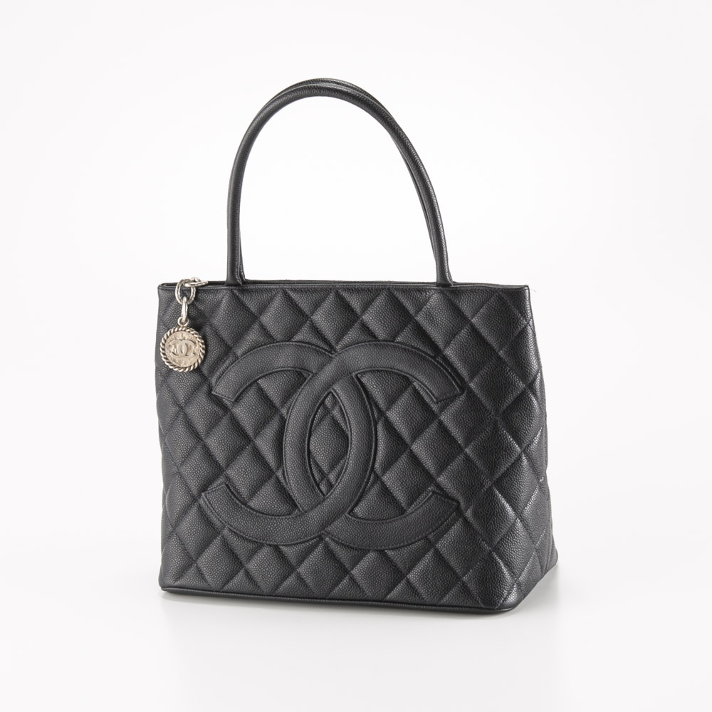 【ヴィンテージ・中古】シャネル CHANEL キャビアスキン復刻トートバッグ A01804【FITHOUSE ONLINE SHOP】