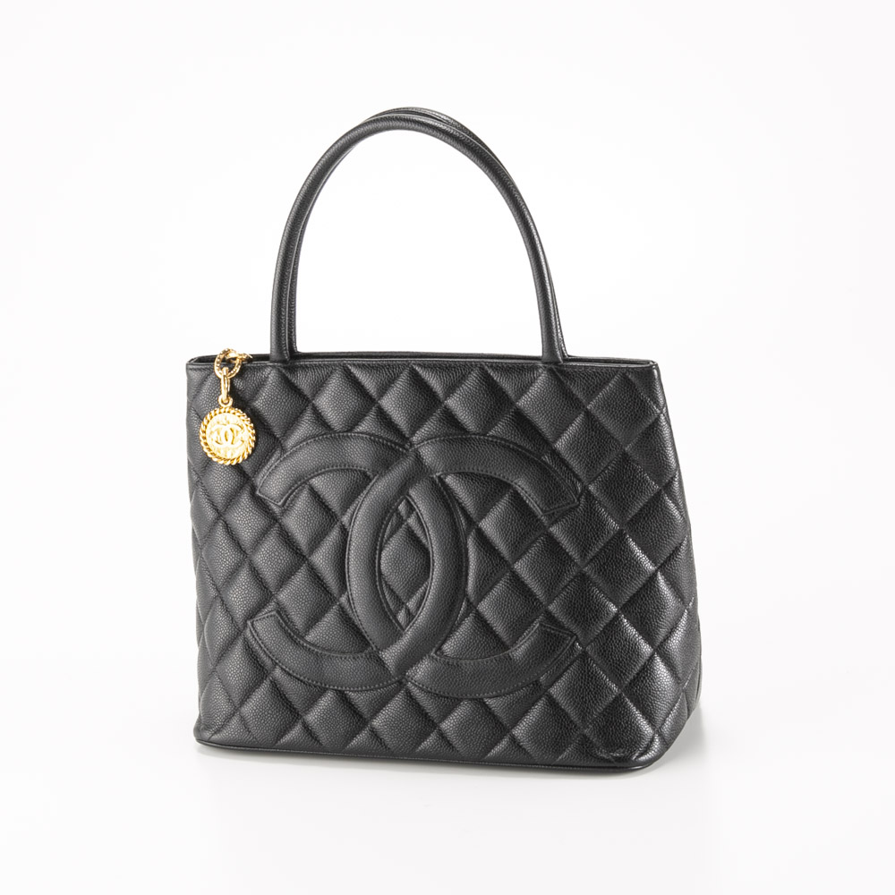 【ヴィンテージ・中古】シャネル CHANEL キャビアスキン復刻トートバッグ A01804【FITHOUSE ONLINE SHOP】