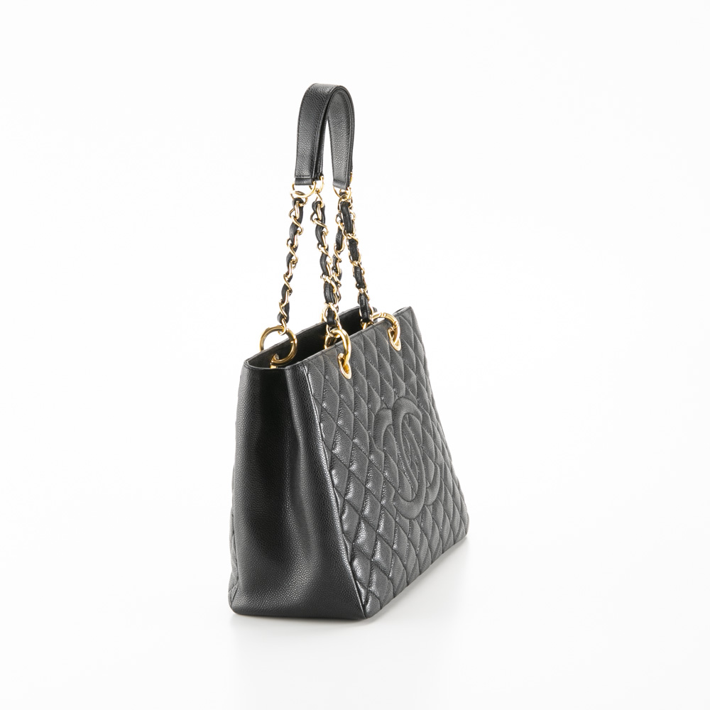 【ヴィンテージ・中古】シャネル CHANEL キャビアスキン GST トートバッグ A50995【FITHOUSE ONLINE SHOP】