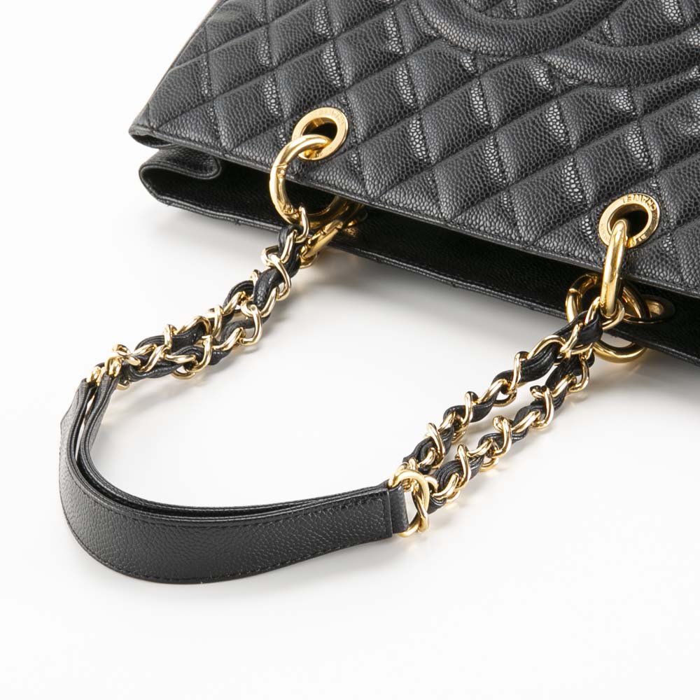 【ヴィンテージ・中古】シャネル CHANEL キャビアスキン GST トートバッグ A50995【FITHOUSE ONLINE SHOP】