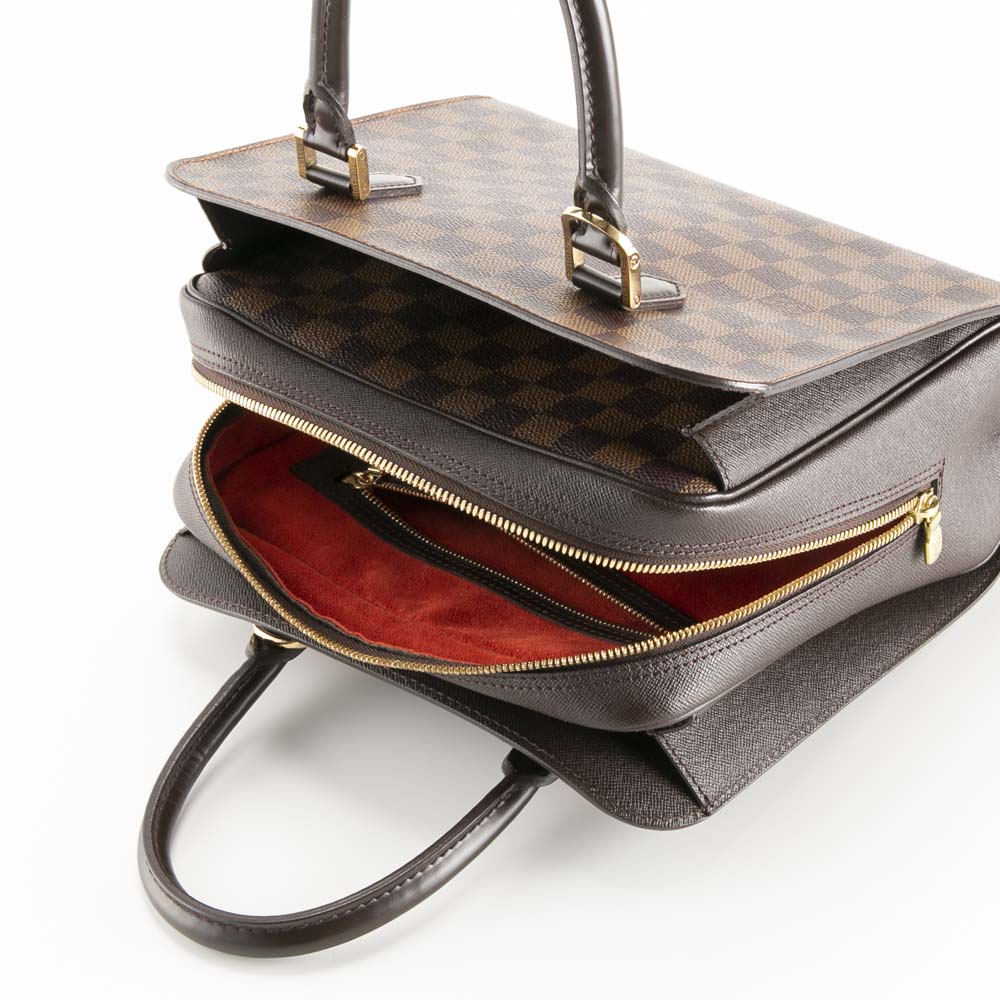 【ヴィンテージ・中古】ルイ･ヴィトン LOUIS VUITTON ハンド・トートバッグ ダミエ トリアナ N51155【FITHOUSE ONLINE SHOP】
