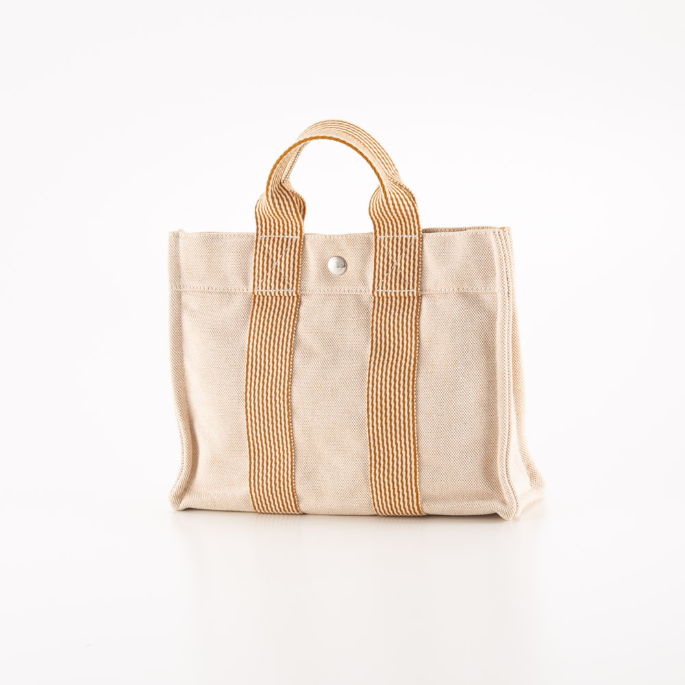 JM07 エルメス 美品 遠慮なく フールトゥPM ミニトートバッグ タグ有り