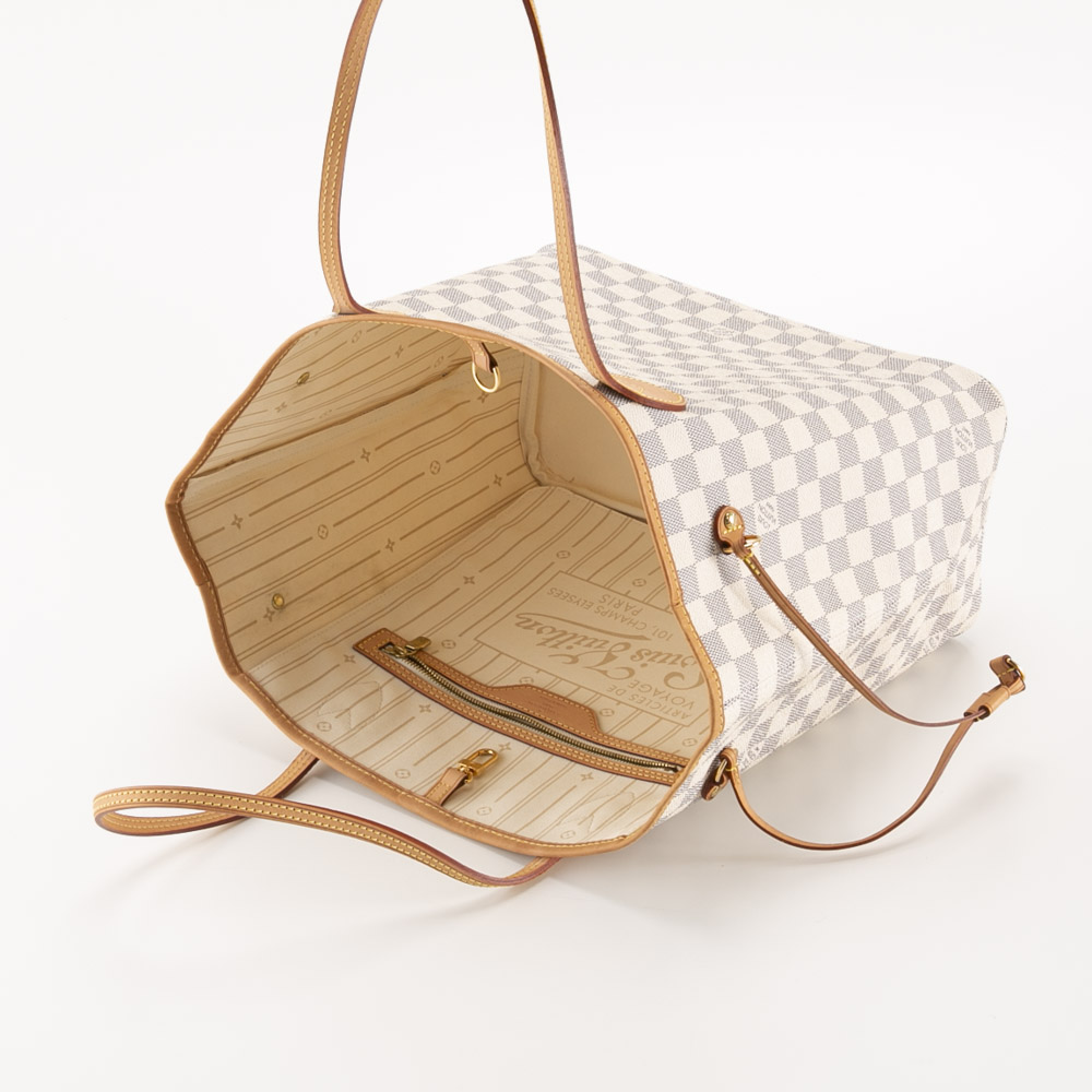【ヴィンテージ・中古】ルイ･ヴィトン LOUIS VUITTON ハンド・トートバッグ ダミエ アズール ネヴァーフル MM N51107【FITHOUSE ONLINE SHOP】