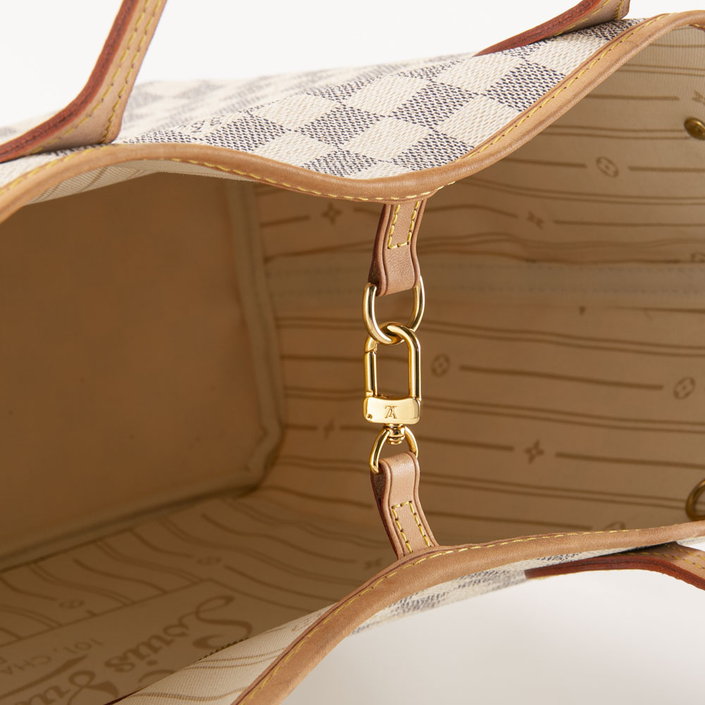 【ヴィンテージ・中古】ルイ･ヴィトン LOUIS VUITTON ハンド・トートバッグ ダミエ アズール ネヴァーフル MM N51107【FITHOUSE ONLINE SHOP】