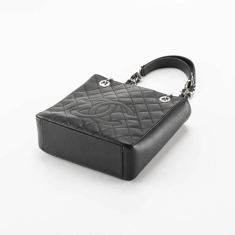 【ヴィンテージ・中古】シャネル CHANEL キャビアスキン PST チェーントートバッグ A50994【FITHOUSE ONLINE SHOP】