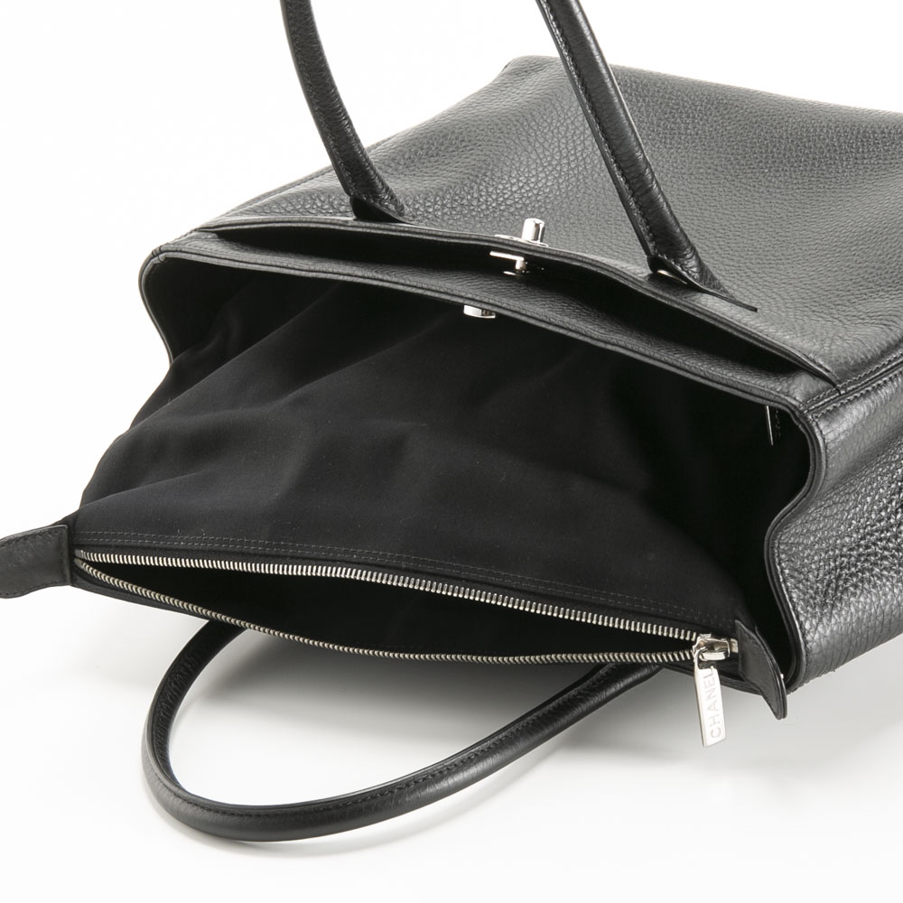【ヴィンテージ・中古】シャネル CHANEL ハンド・トートバッグ エグゼクティブ トート ターンロック A15206【FITHOUSE ONLINE SHOP】