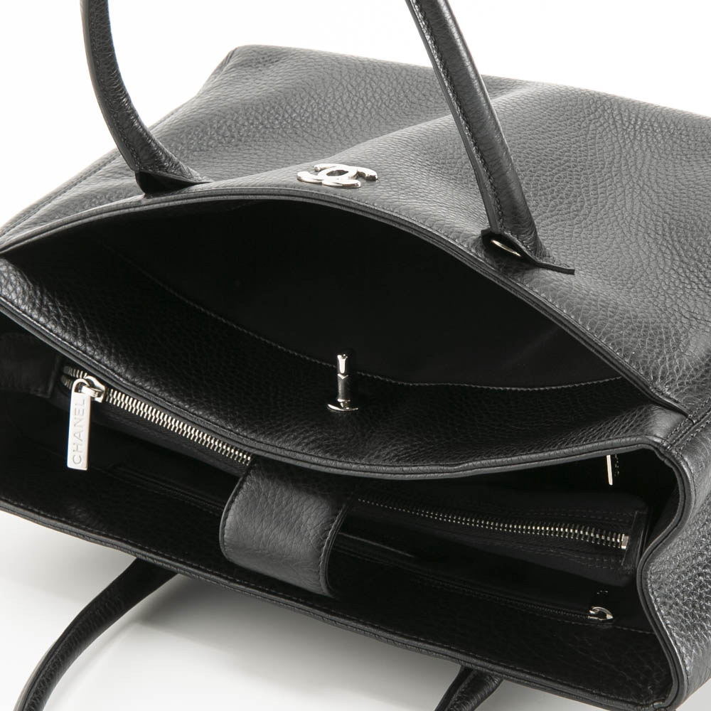【ヴィンテージ・中古】シャネル CHANEL ハンド・トートバッグ エグゼクティブ トート ターンロック A15206【FITHOUSE ONLINE SHOP】