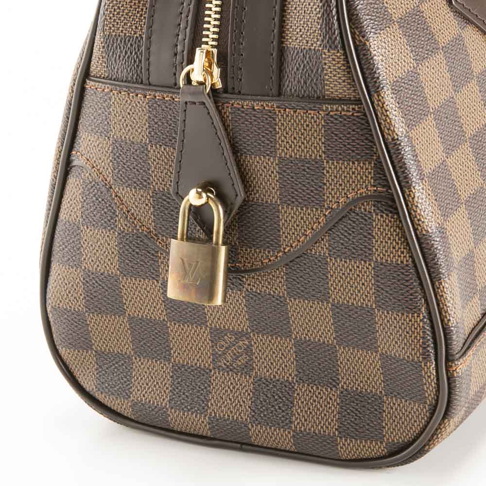 【ヴィンテージ・中古】ルイ･ヴィトン LOUIS VUITTON ハンドバッグ ダミエ ドゥオモ N60008【FITHOUSE ONLINE SHOP】
