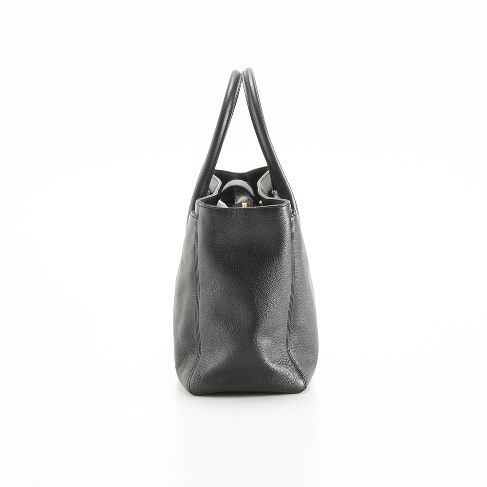 【ヴィンテージ・中古】シャネル CHANEL ハンド・トートバッグ エグゼクティブ トート ターンロック A15206【FITHOUSE ONLINE SHOP】