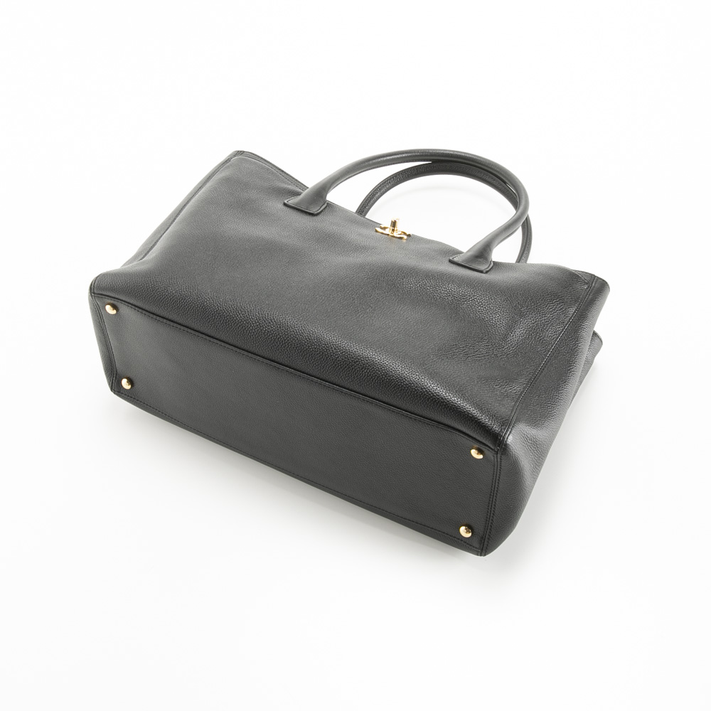 【ヴィンテージ・中古】シャネル CHANEL ハンド・トートバッグ エグゼクティブ トート ターンロック A15206【FITHOUSE ONLINE SHOP】