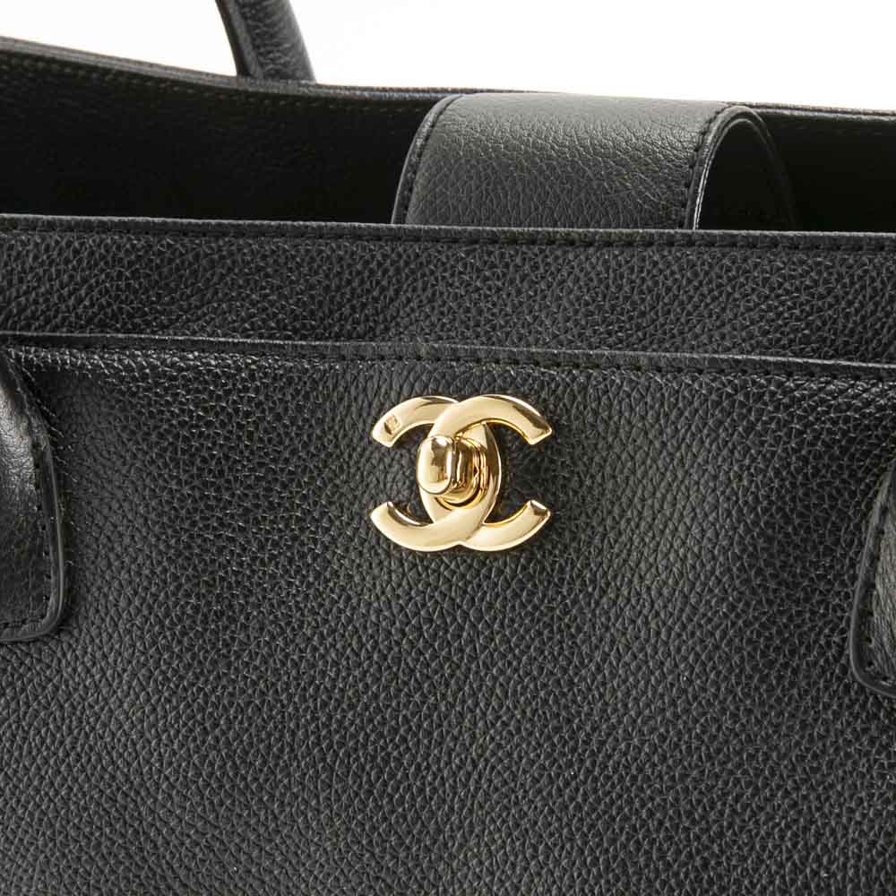 【ヴィンテージ・中古】シャネル CHANEL ハンド・トートバッグ エグゼクティブ トート ターンロック A15206【FITHOUSE ONLINE SHOP】