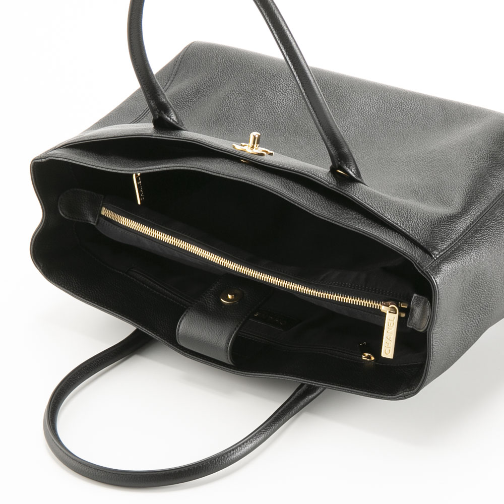 【ヴィンテージ・中古】シャネル CHANEL ハンド・トートバッグ エグゼクティブ トート ターンロック A15206【FITHOUSE ONLINE SHOP】
