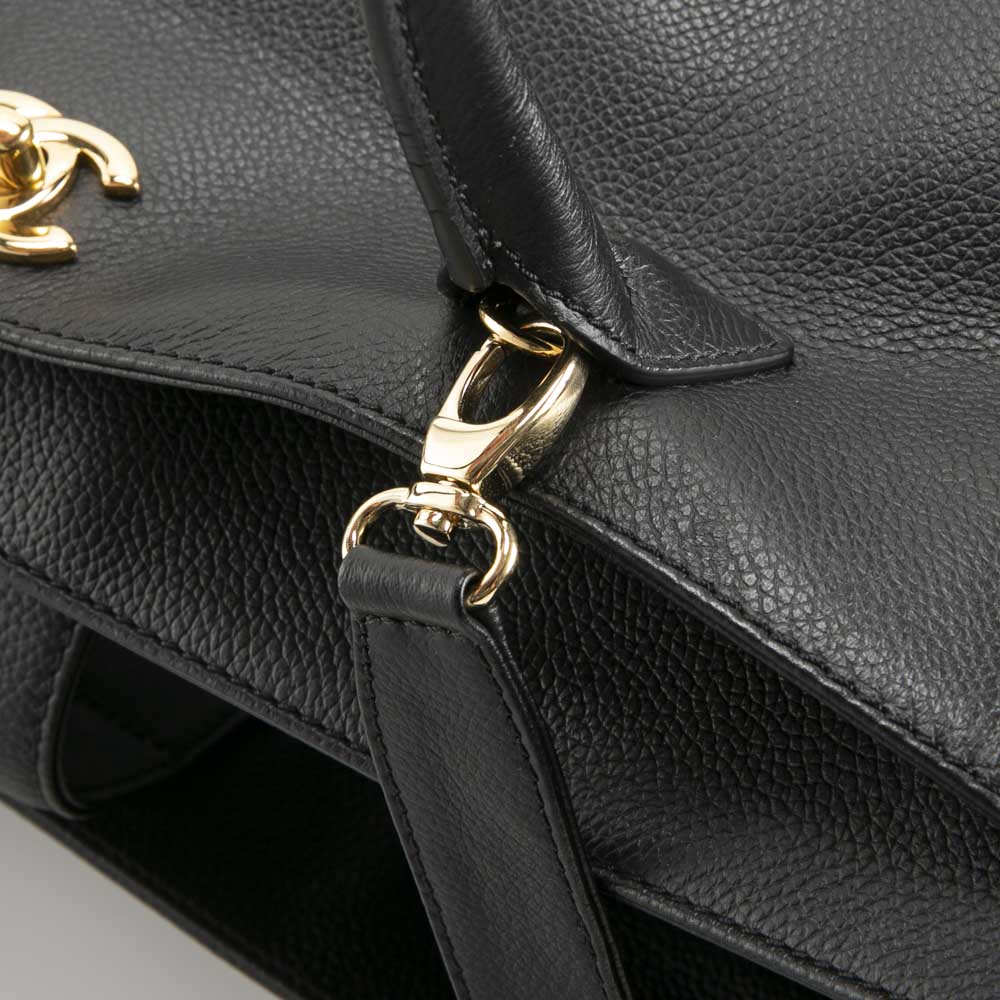 【ヴィンテージ・中古】シャネル CHANEL ハンド・トートバッグ エグゼクティブ トート ターンロック A15206【FITHOUSE ONLINE SHOP】