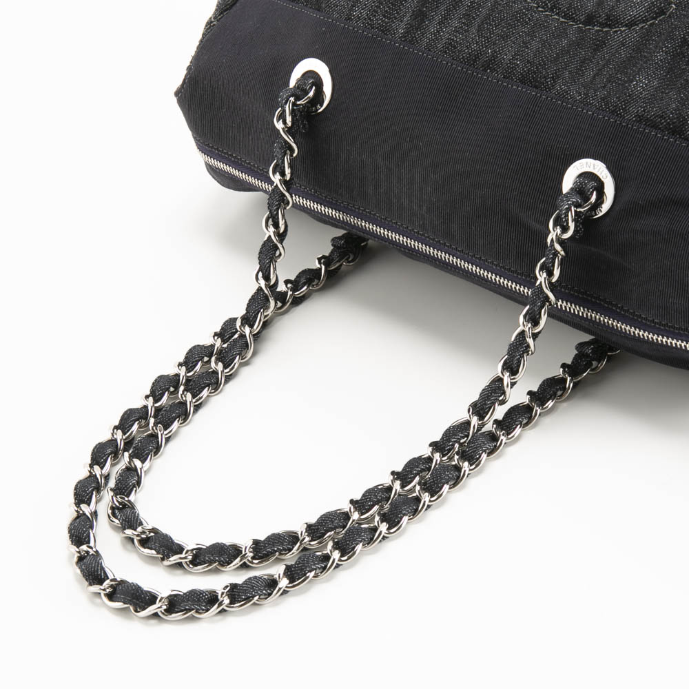 【ヴィンテージ・中古】シャネル CHANEL デニム ココマーク チェーンショルダーバッグ A48735【FITHOUSE ONLINE SHOP】