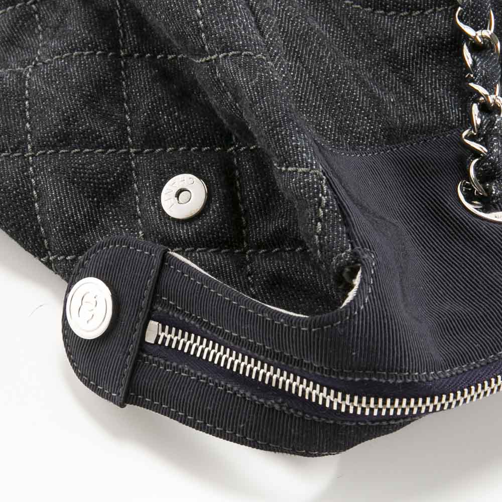 【ヴィンテージ・中古】シャネル CHANEL デニム ココマーク チェーンショルダーバッグ A48735【FITHOUSE ONLINE SHOP】