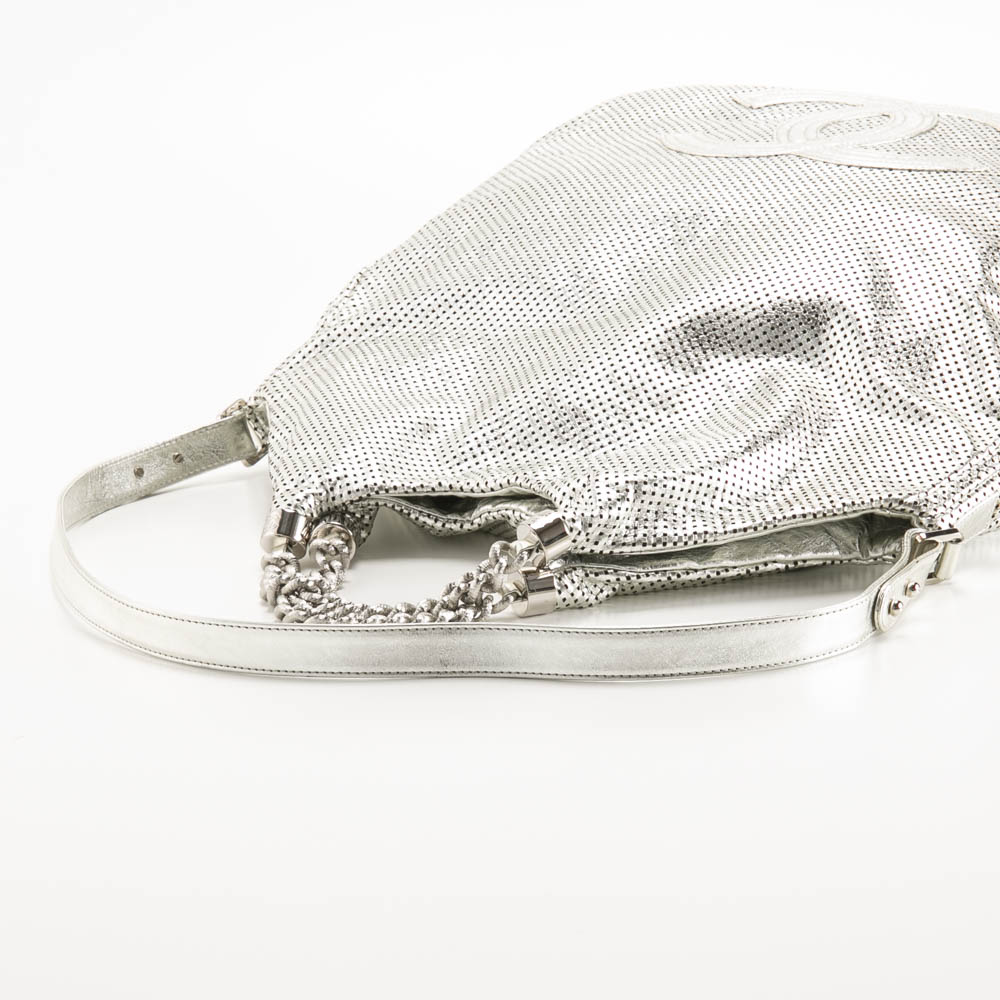 【ヴィンテージ・中古】シャネル CHANEL トートバッグ パンチングレザー ココマーク 2WAYバッグ【FITHOUSE ONLINE SHOP】