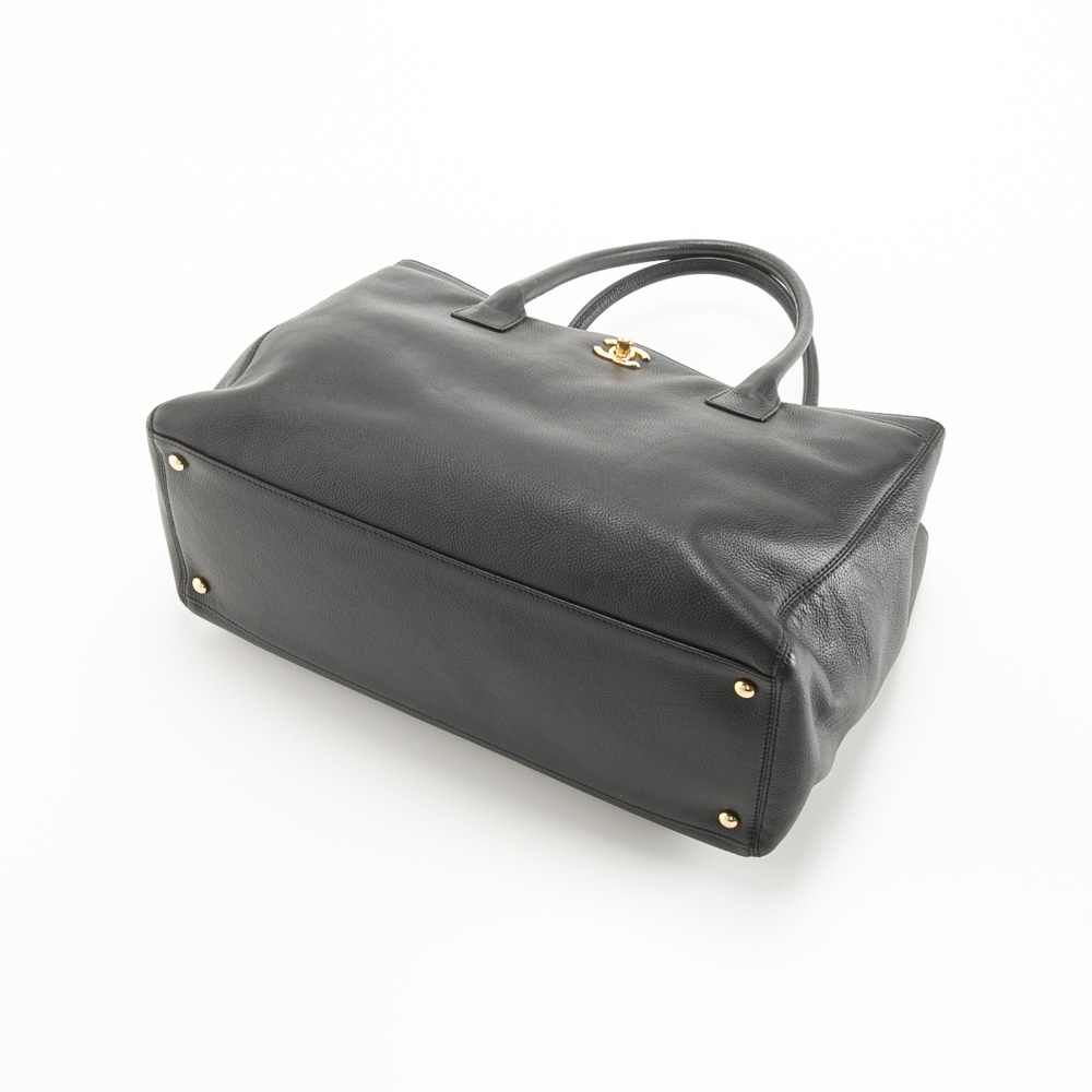 【ヴィンテージ・中古】シャネル CHANEL トートバッグ エグゼクティブ トート ターンロック A15206【FITHOUSE ONLINE SHOP】