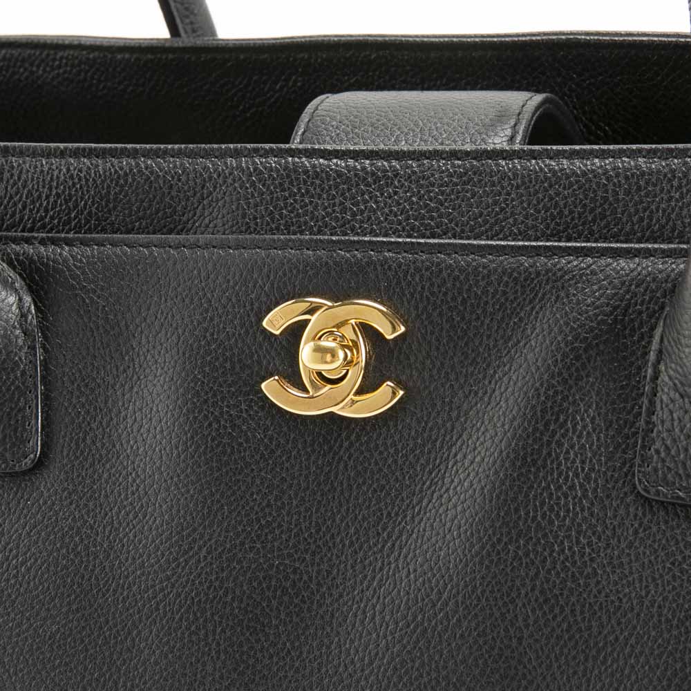 【ヴィンテージ・中古】シャネル CHANEL トートバッグ エグゼクティブ トート ターンロック A15206【FITHOUSE ONLINE SHOP】