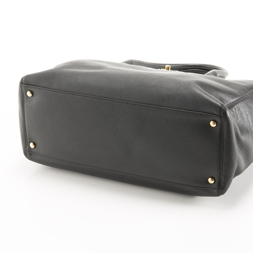 【ヴィンテージ・中古】シャネル CHANEL トートバッグ エグゼクティブ トート ターンロック A15206【FITHOUSE ONLINE SHOP】