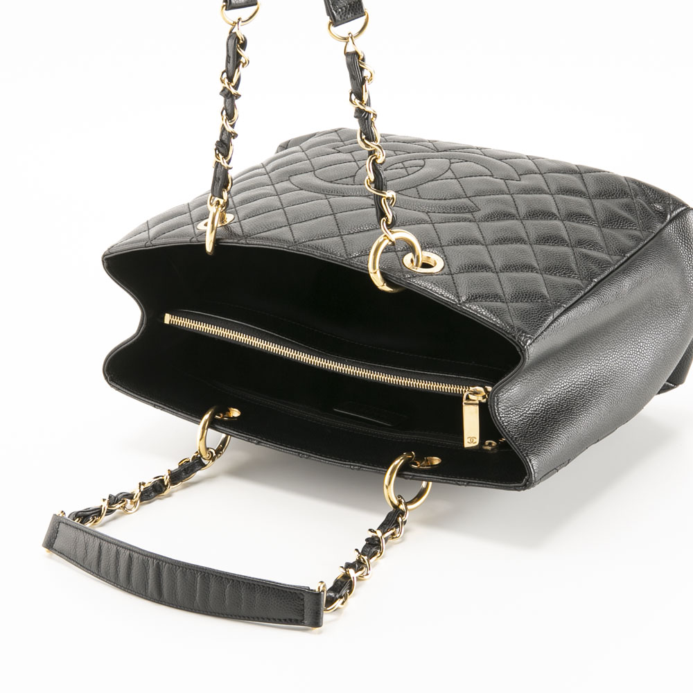 【ヴィンテージ・中古】シャネル CHANEL キャビアスキン GST トートバッグ A50995【FITHOUSE ONLINE SHOP】