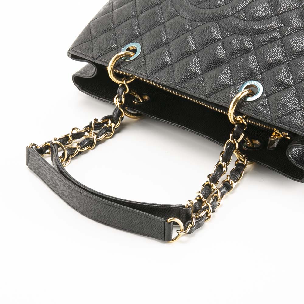 【ヴィンテージ・中古】シャネル CHANEL キャビアスキン GST トートバッグ A50995【FITHOUSE ONLINE SHOP】
