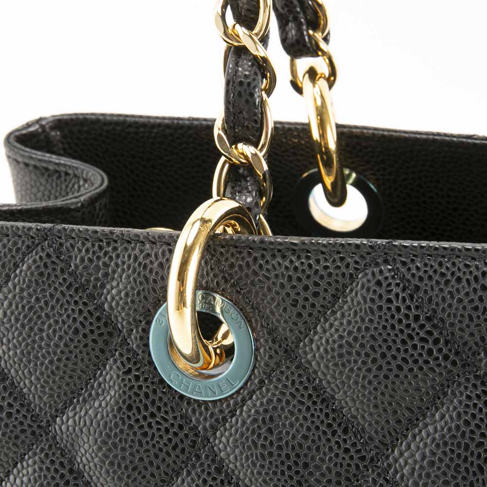 【ヴィンテージ・中古】シャネル CHANEL キャビアスキン GST トートバッグ A50995【FITHOUSE ONLINE SHOP】