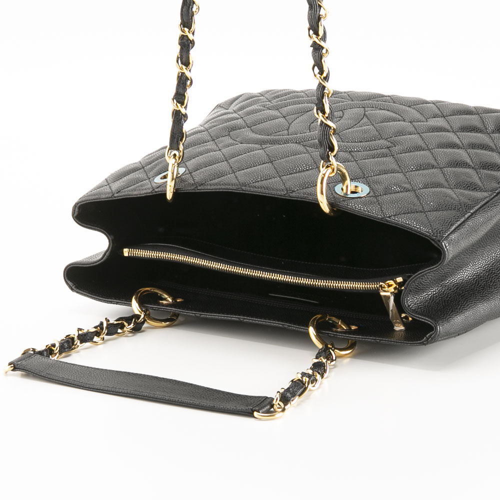 【ヴィンテージ・中古】シャネル CHANEL キャビアスキン GST トートバッグ A50995【FITHOUSE ONLINE SHOP】