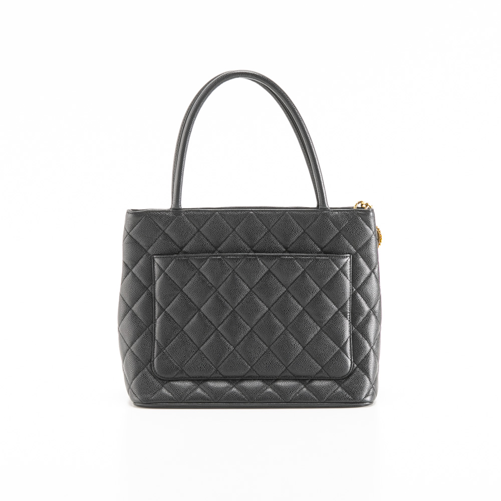 【ヴィンテージ・中古】シャネル CHANEL キャビアスキン 復刻 トートバッグ A01804【FITHOUSE ONLINE SHOP】