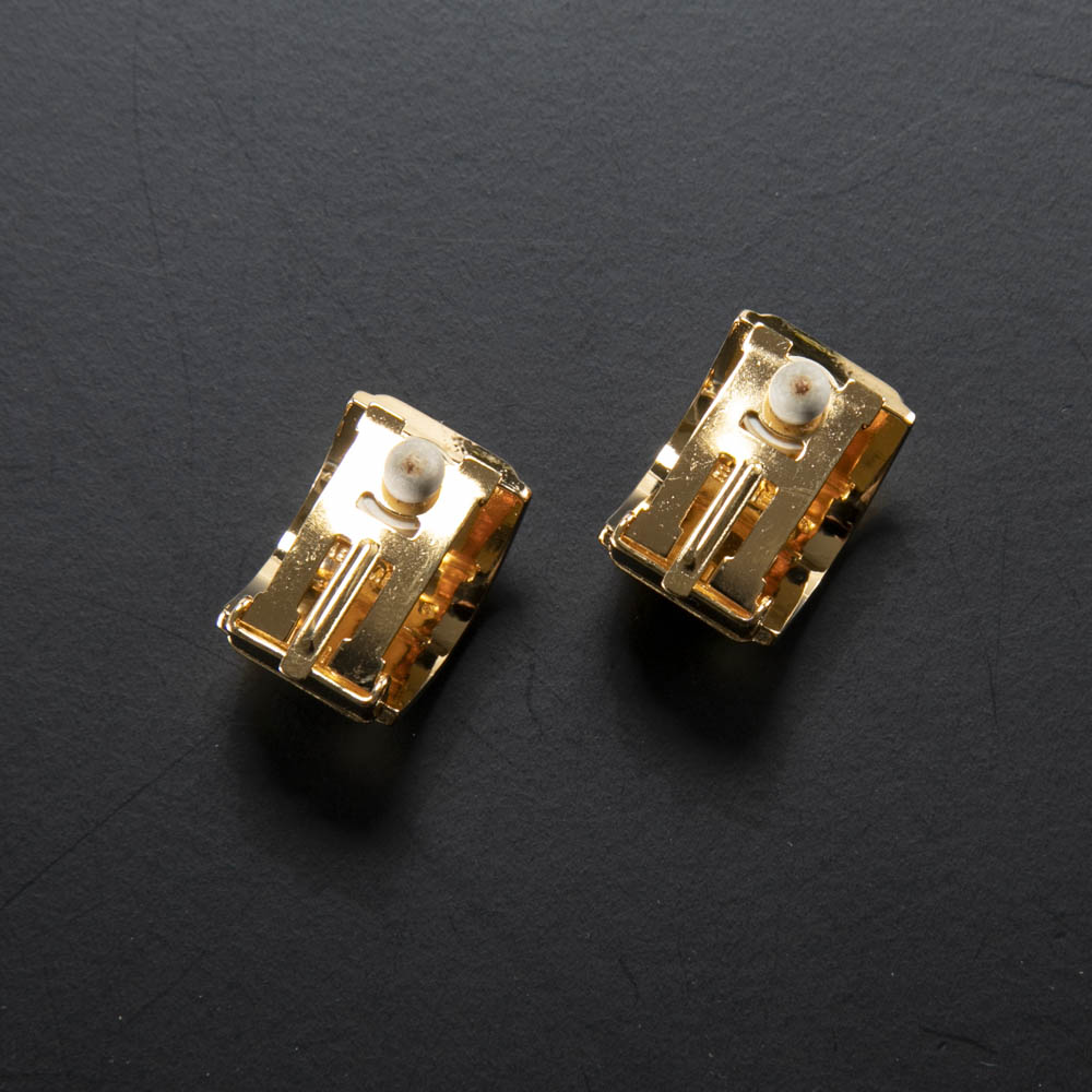ヴィンテージ・中古】エルメス HERMES エマイユイヤリング七宝焼