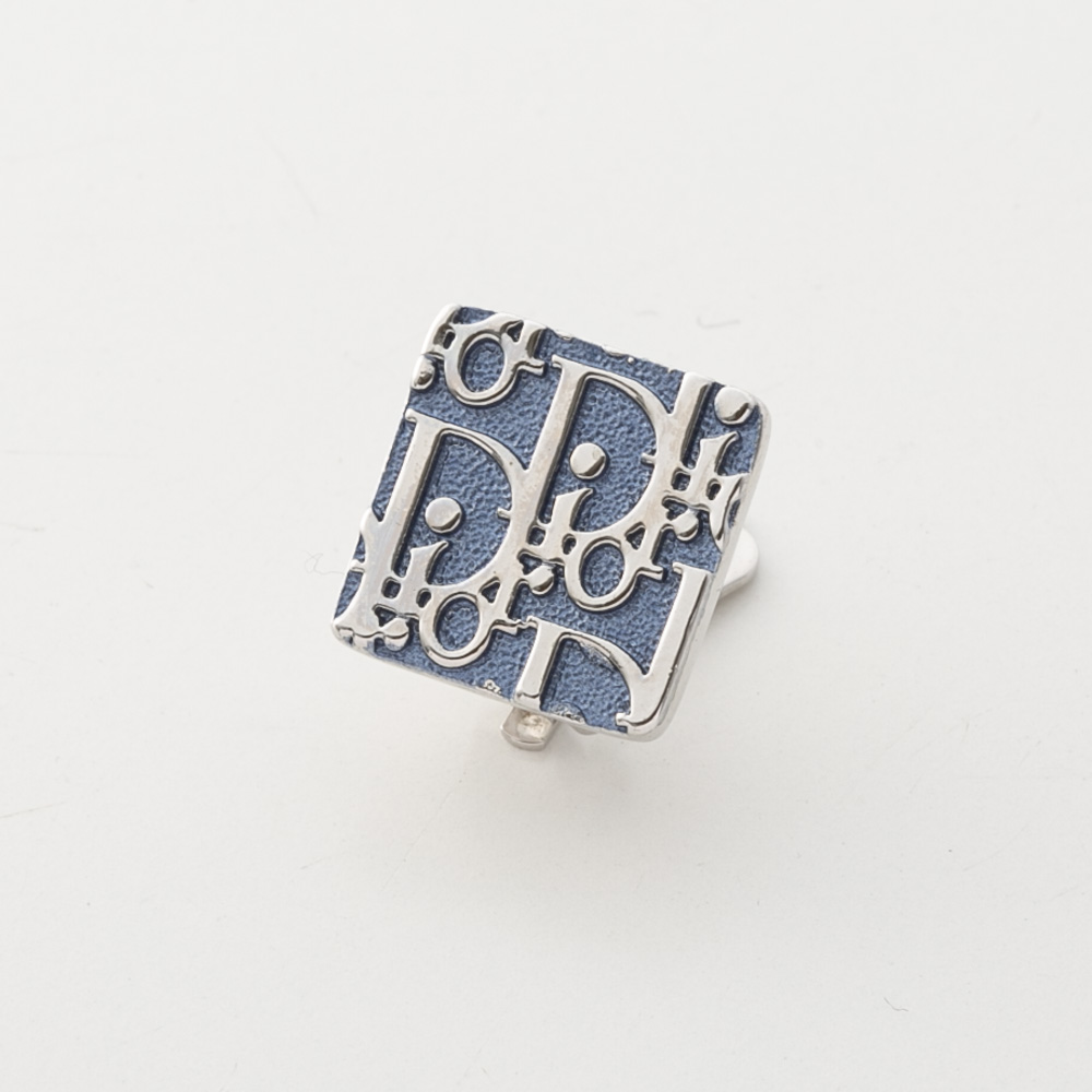 【ヴィンテージ・中古】ディオール DIOR トロッター スクエアイヤリング【FITHOUSE ONLINE SHOP】