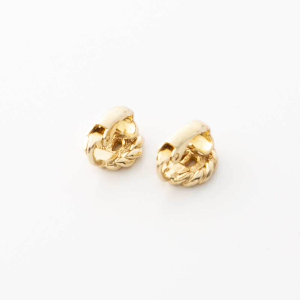 【ヴィンテージ・中古】ディオール DIOR CDサークルリースイヤリング【FITHOUSE ONLINE SHOP】